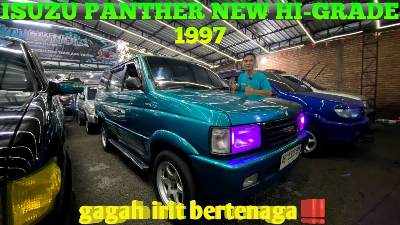 ISUZU PANTHER NEW HI-GRADE TAHUN 1997 GAGAH IRIT BERTENAGA‼️ YG DI SHOWROOM OMAH PATHER PONOROGO‼️
