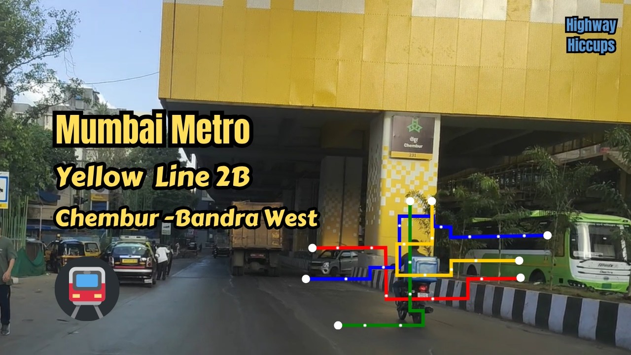 Mumbai Metro Yellow Line 2B Chembur To Bandra West