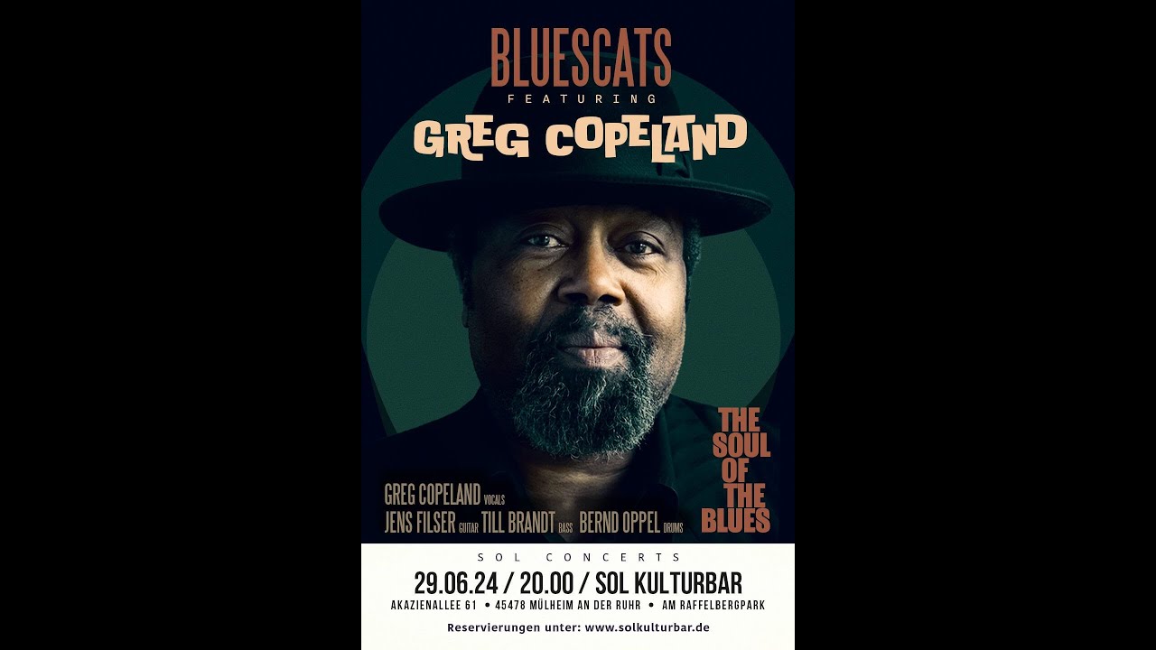 Bluescats ft. Greg Copeland - I Sing The Blues For You live at Sol Kulturbar M&uuml;hlheim/Ruhr