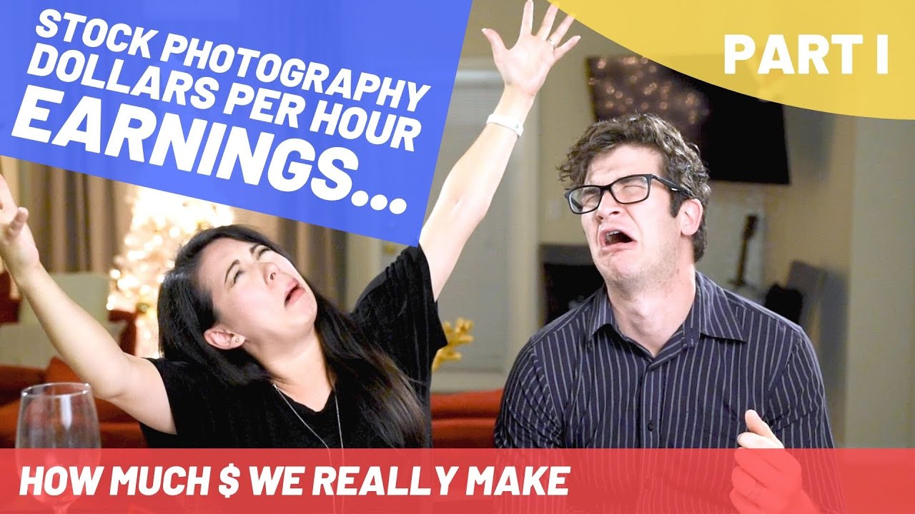 How Much We Really Make | Dollars Per Hour Earnings with Stock Photography - Part I