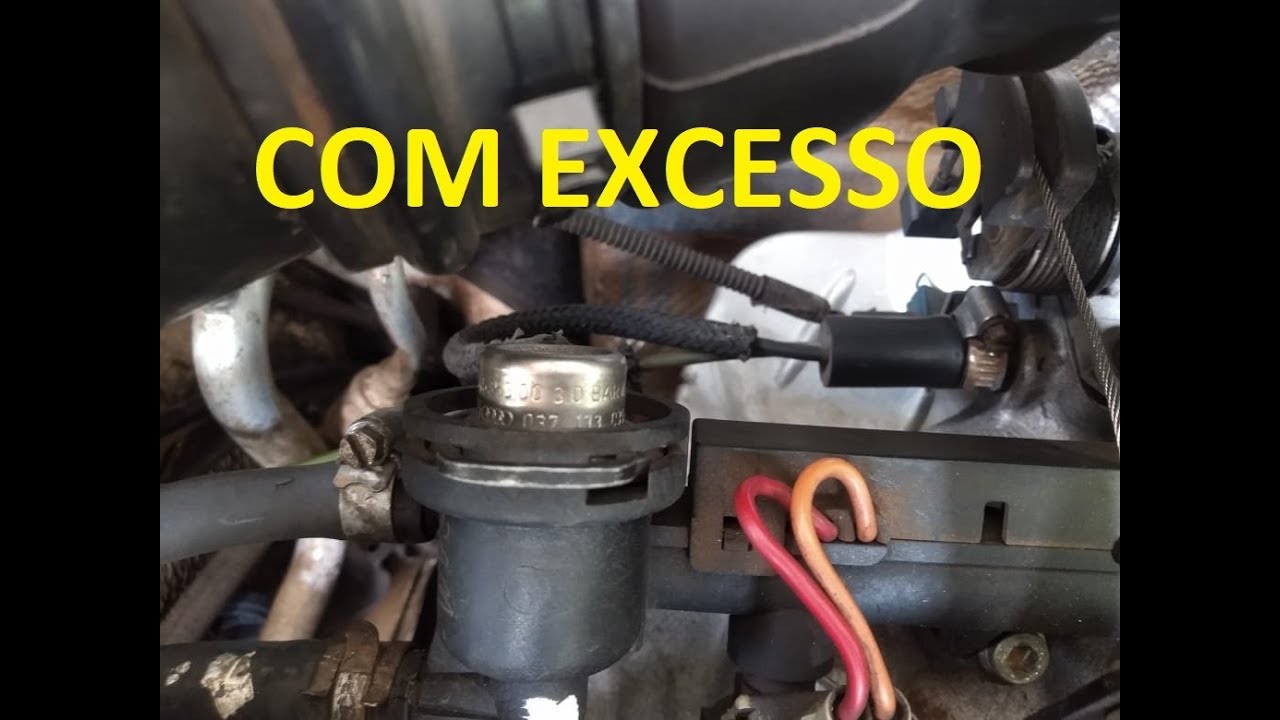 Regulador de pressão furado danifica a marcha lenta - Golf MK3