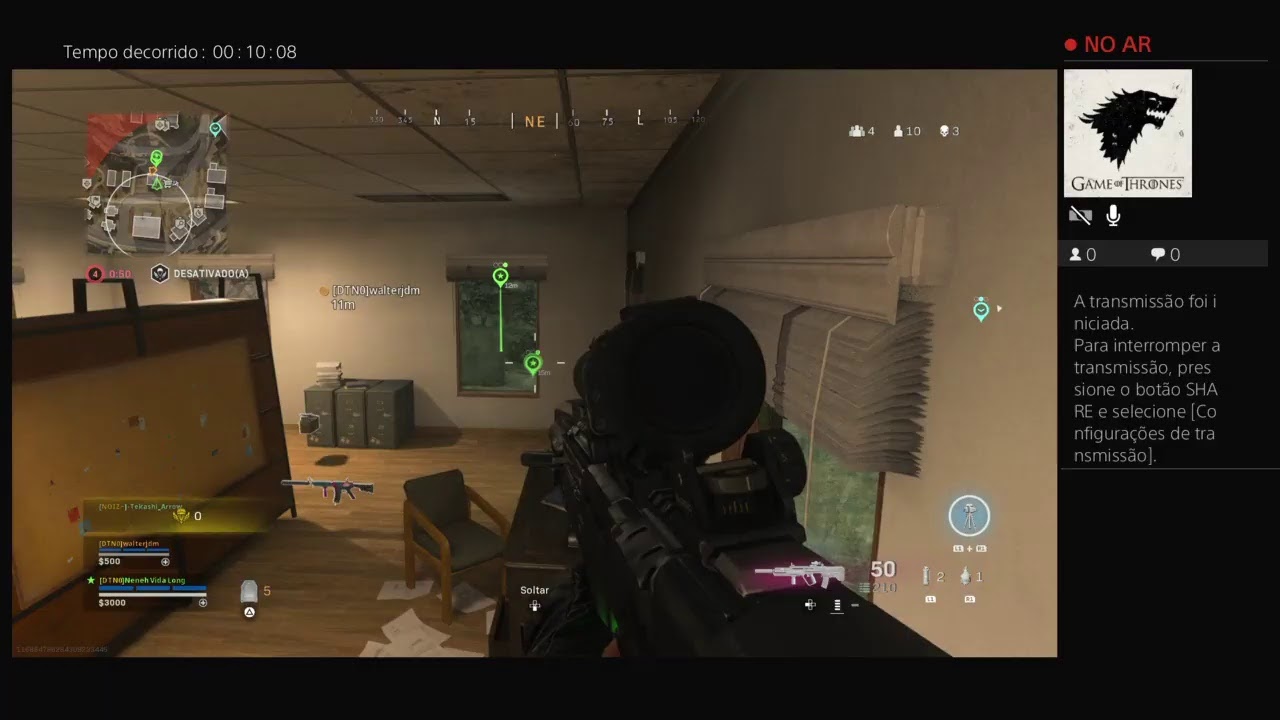 Transmiss&atilde;o ao vivo do PS4 de NenehVidaLong