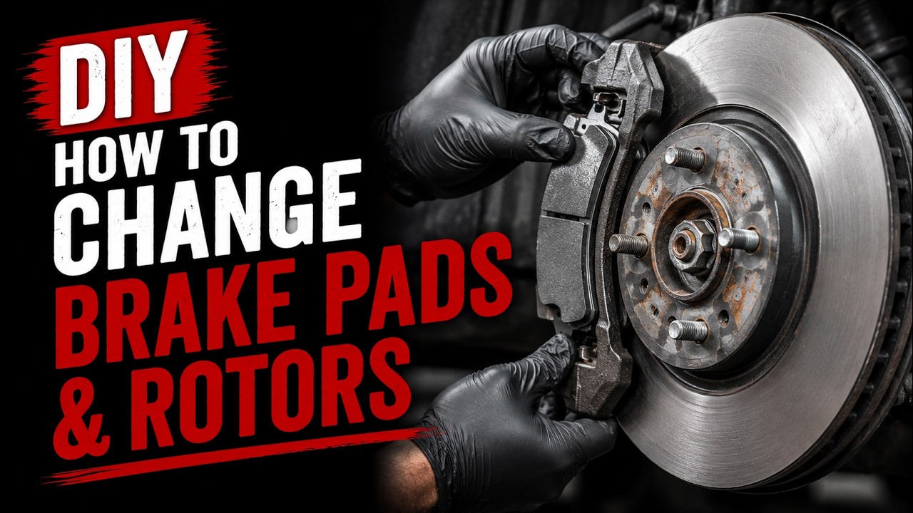 DIY How to Change Brake Pads & Rotors 2002 Toyota Camry