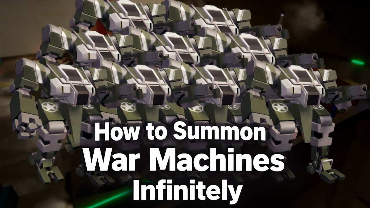 TDX | How to Summon War Machines Infinitely