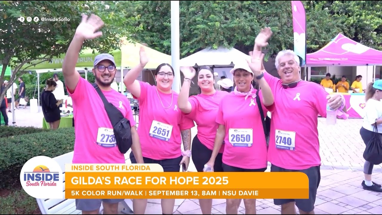 WSFL Joins Gilda&rsquo;s Club South Florida for Annual 5K Race