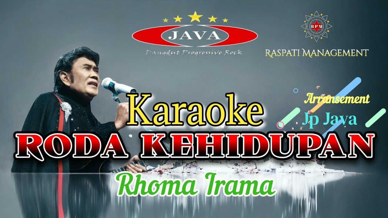 Karaoke Roda Kehidupan - Rhoma Irama & Soneta Group || Karaoke Dangdut