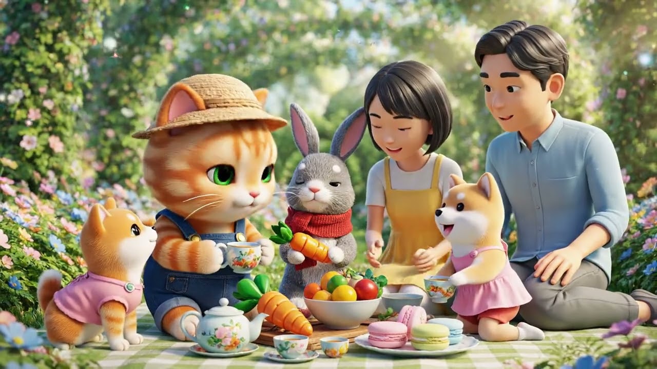 Little Mochi’s Secret Forest Bakery: Baking, Berries & Best Friends 🐱🥐🌲