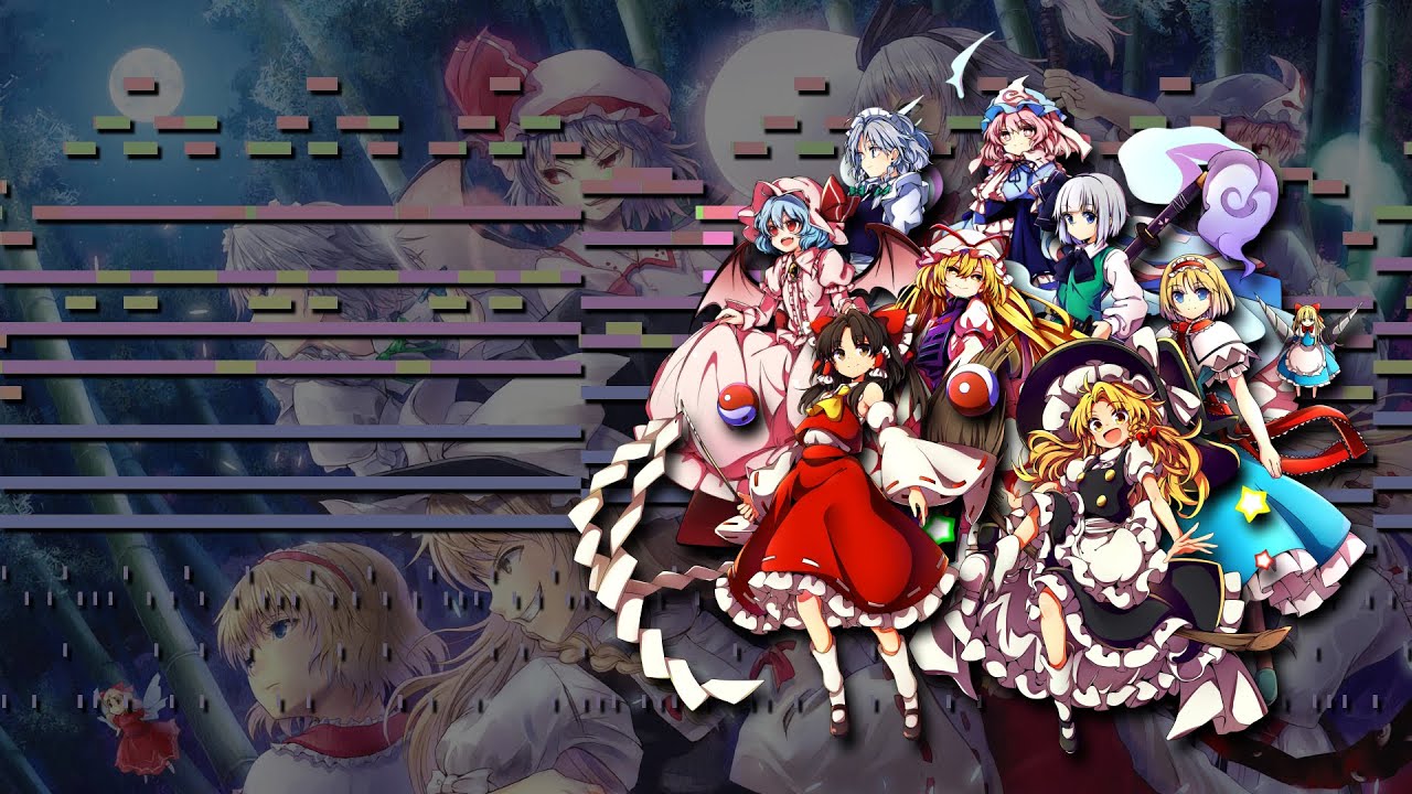 Touhou 8 IN - Eternal Night Vignette ~ Eastern Night [MIDI]