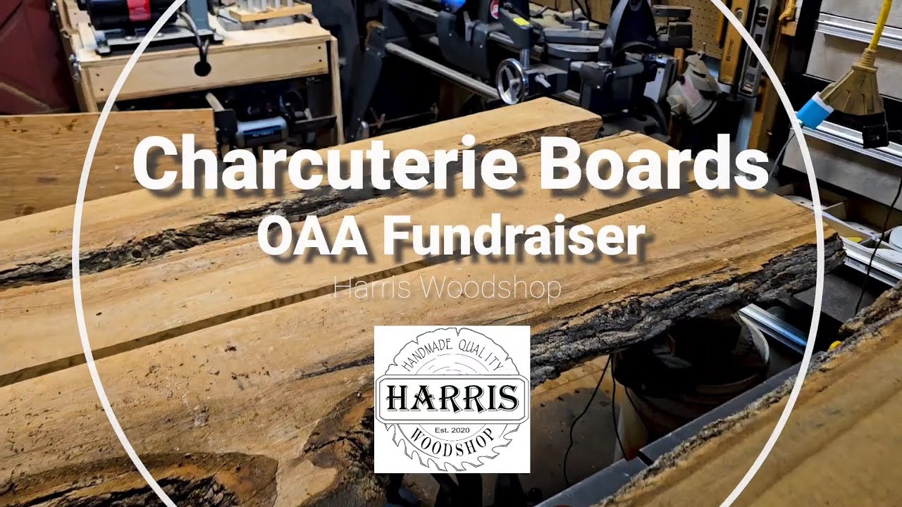 Oak Charcuterie Boards - Full Build