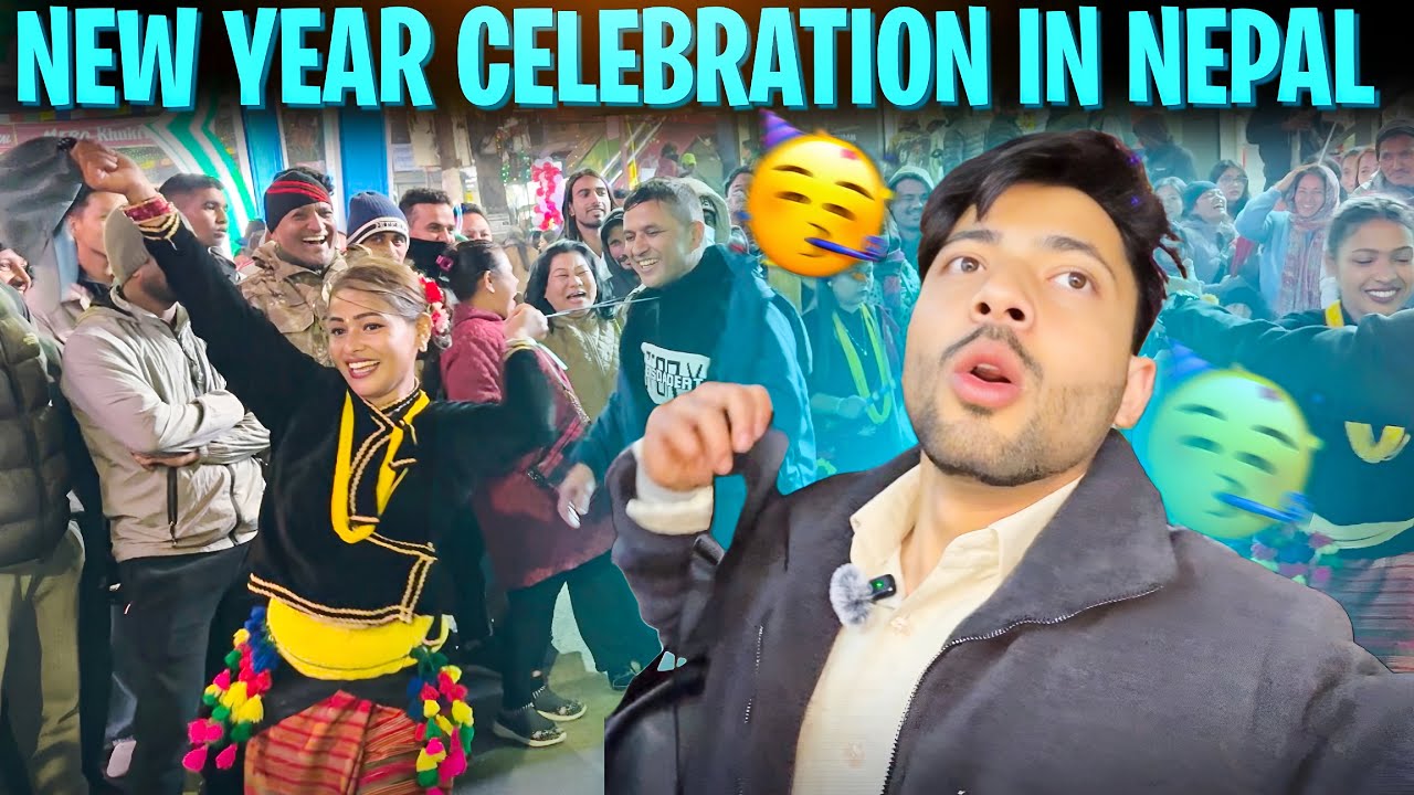 Crazy New Year Celebration In Nepal🇳🇵🥳 || First Vlog Of 2026