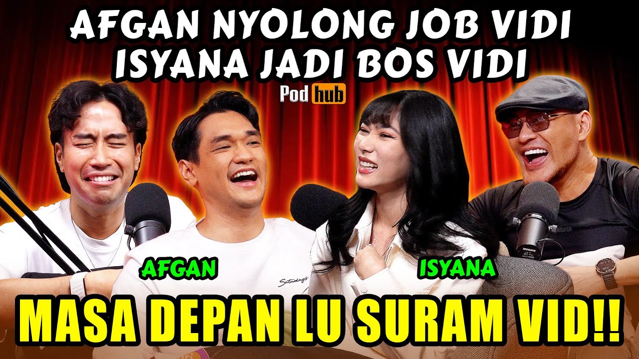 ISYANA KETEMU AFGAN, VIDI MINGGIR DULU YA.. MAAF‼️.. LOE BUKAN PENYANYI🤣 - Vidi, Isyana, Afgan