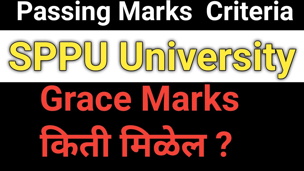 Pune University online exam passing marks criteria 2021 SPPU University