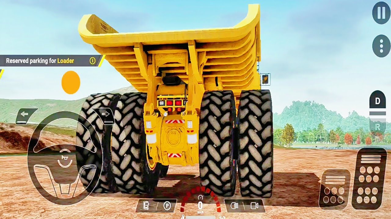 Biggest Dump Truck in Heavy Machine Game 😱 Extreme Power Test!