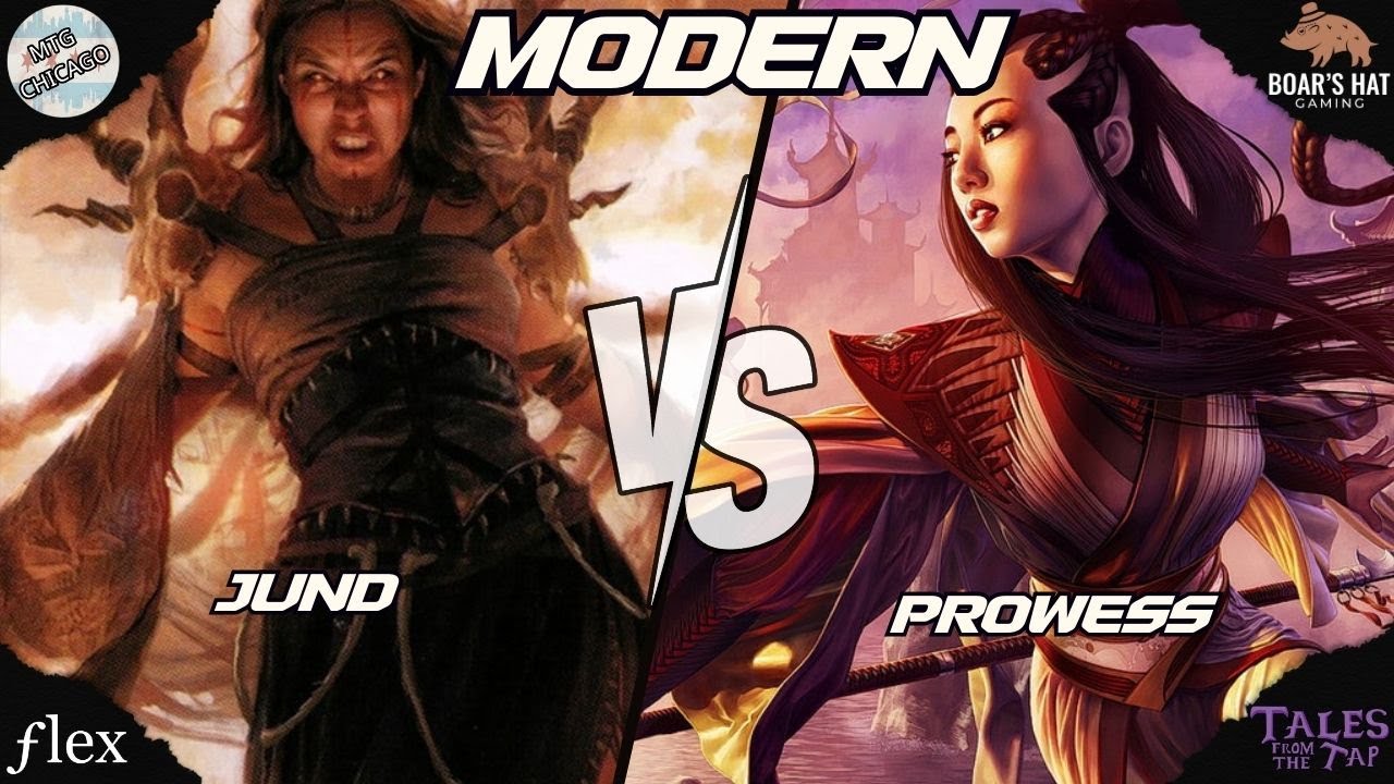 Jund Delirium VS Gruul Prowess [MTG Modern]