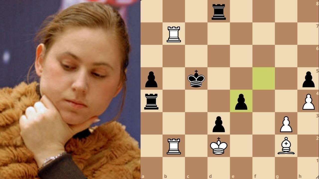 Judit Polgar's stunning blitz win against Fabiano Caruana | FIDE World Blitz 2014