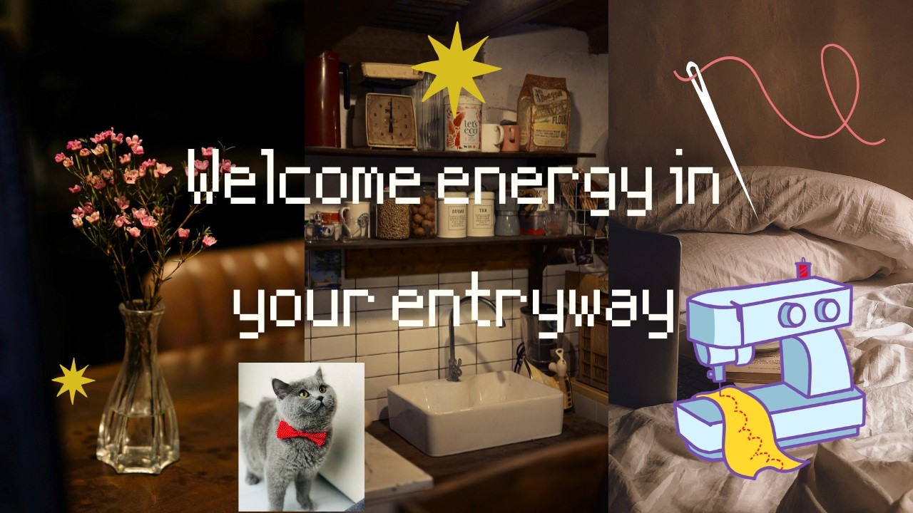 Sew These to Welcome Energy at Your Entryway