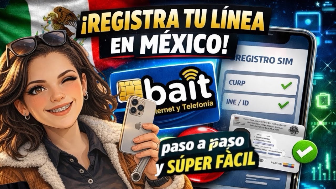Cómo registrar tu línea BAIT desde la APP - Fácil y rápido #bait #mexico 