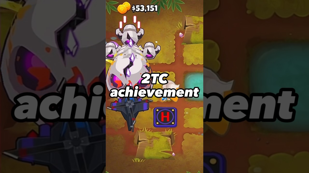 CHIMPS 2TC Tutorial (EASY) #shorts #bloonstd6