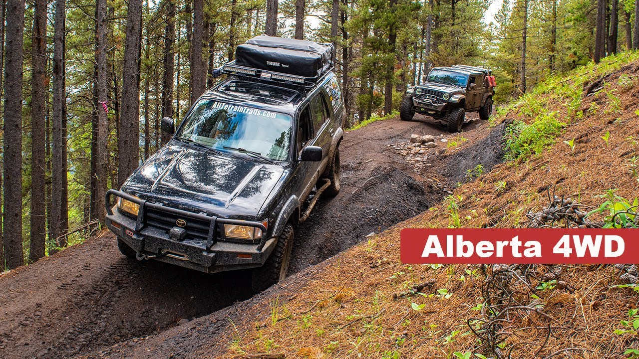 Tough 4WD Tracks and Epic Riverside Camping In Kananaskis Alberta