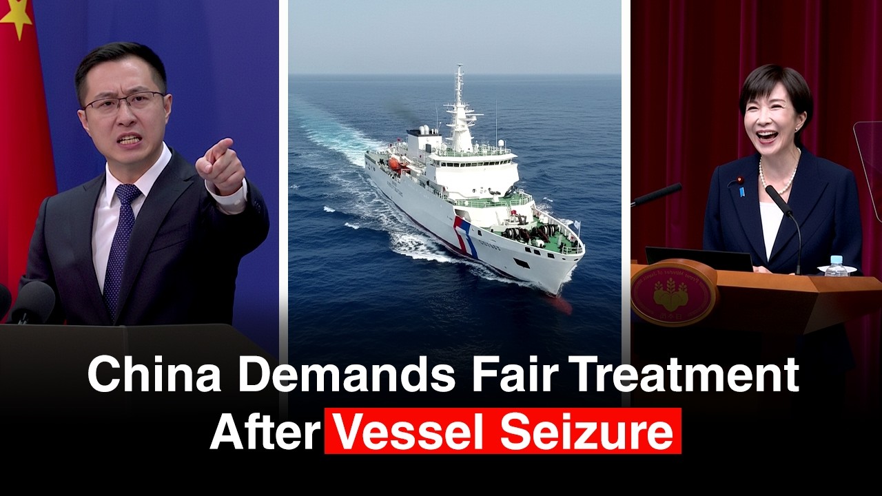 Lin Jian Slams Japan After Chinese Vessel Seizure Row