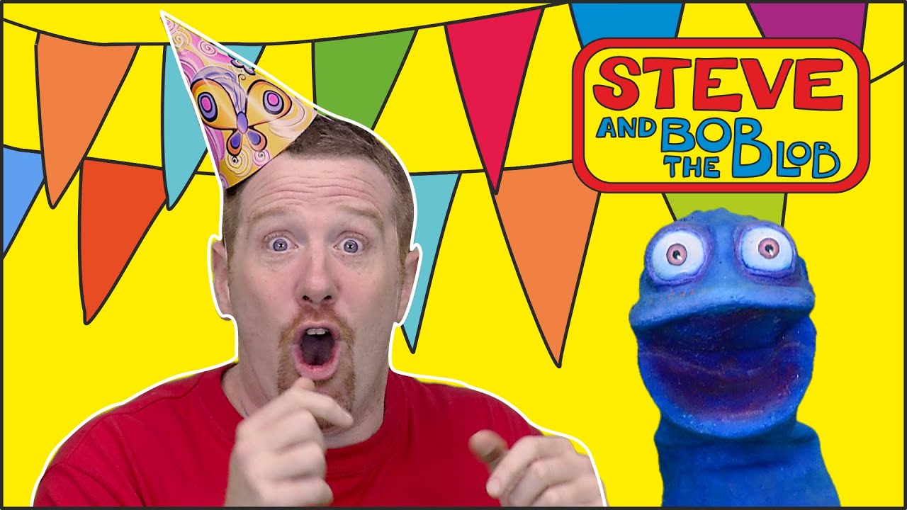 Birthday Party for Kids with Bob the Blob | English speaking and singing