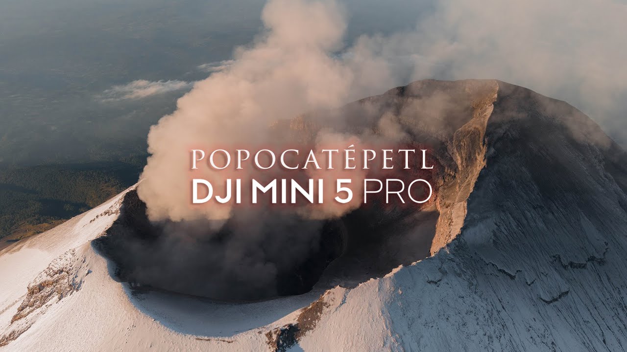 Путешествие к кратеру Попокатепетль | Кинематографический фильм с новым DJI Mini 5 Pro