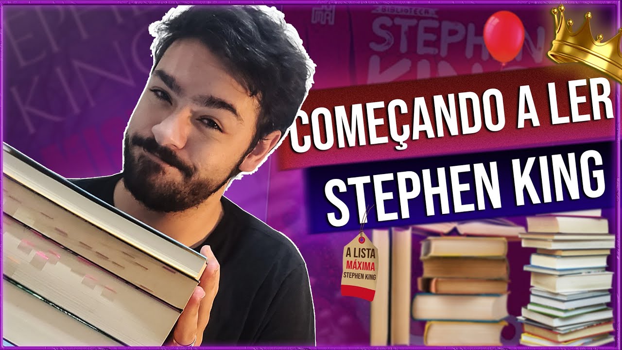STEPHEN KING PARA INICIANTES | COMEÇANDO A LER O MESTRE 👑📚