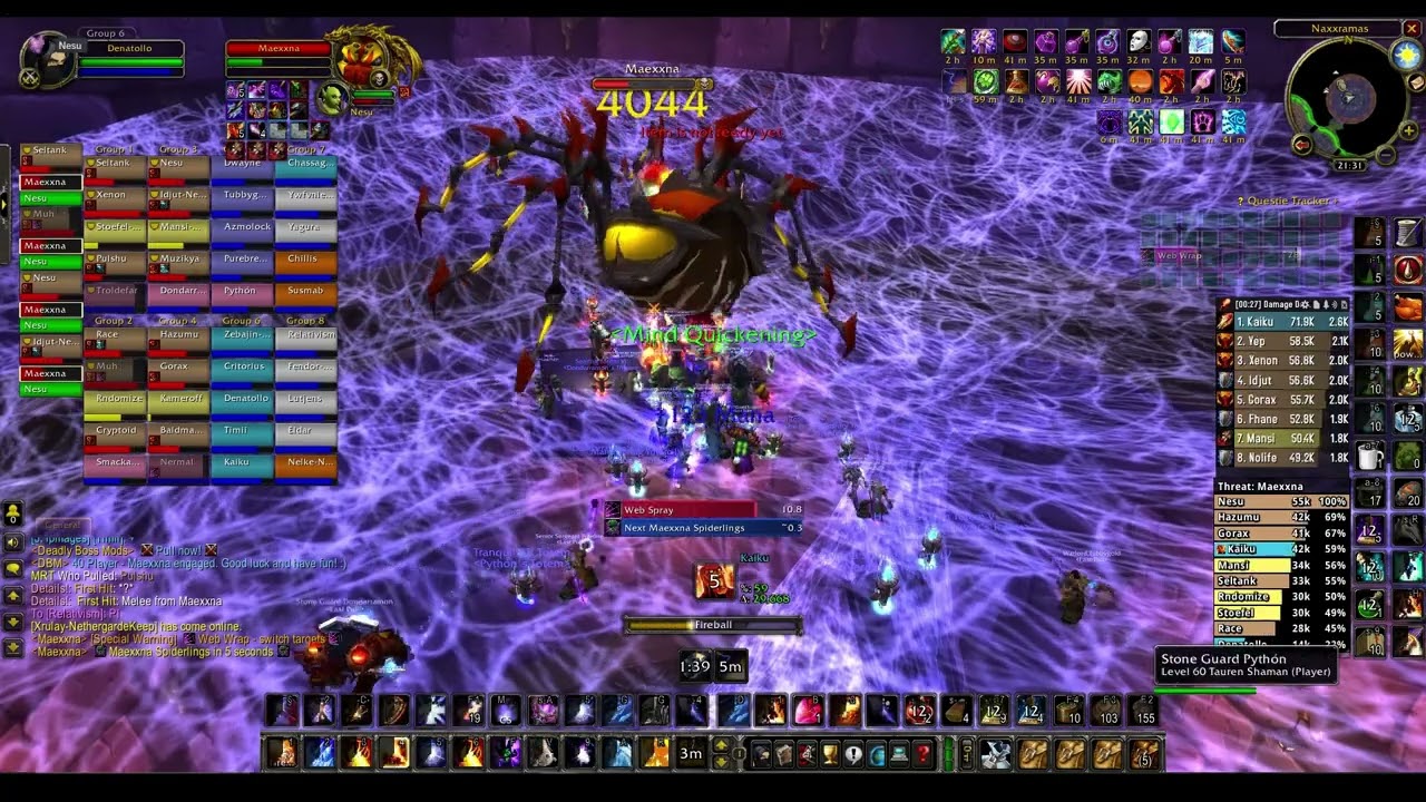 Our raid leader said 