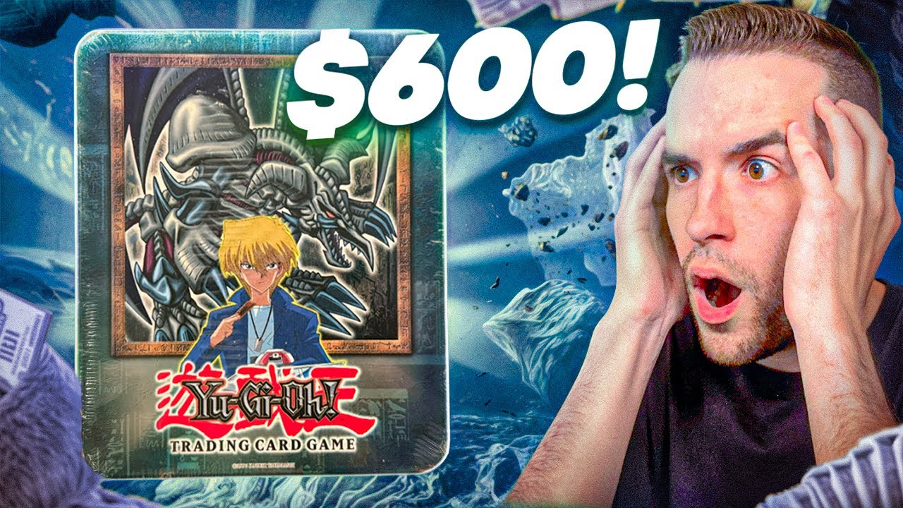 Opening A Black Skull Dragon Vintage Yugioh Tin From 2002! Ft. @Cimoooooooo