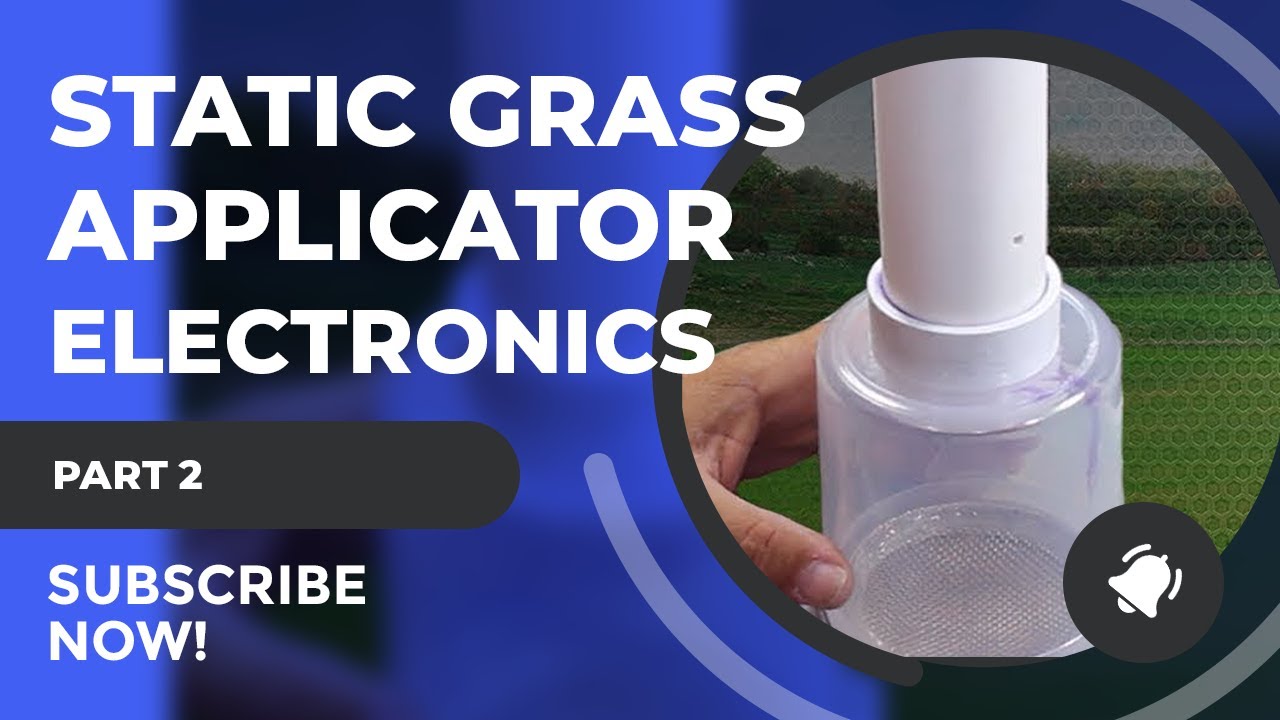 DIY Static Grass Applicator Tutorial Part 2 - The Electronics