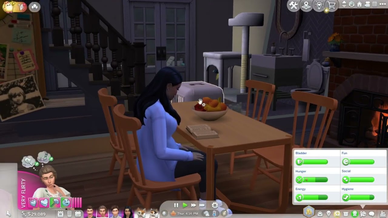the sime 4 regular family gameplay