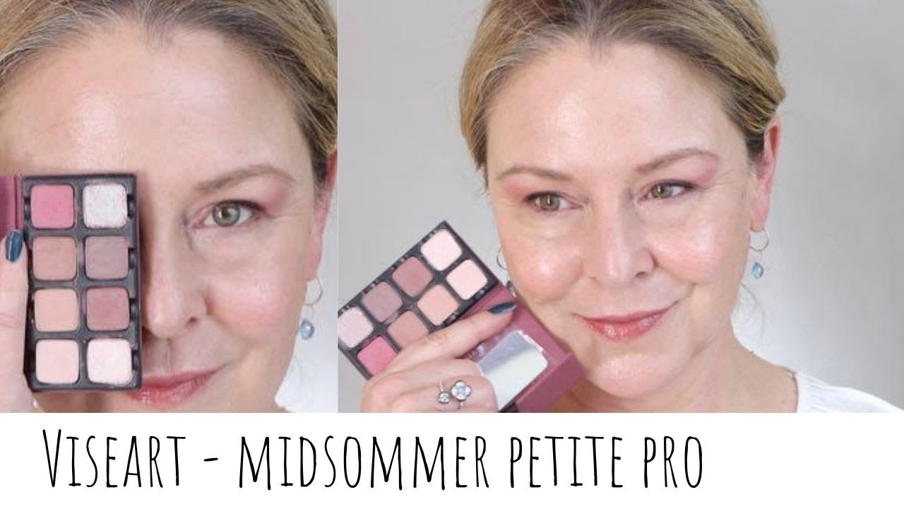 Viseart Midsommer - 1st impressions, review, look, swatches!  Another cool toned daily palette!