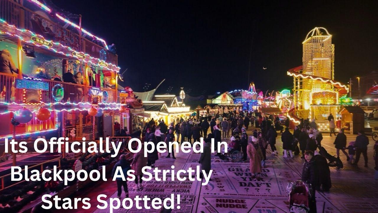 Мы заметили БОЛЬШИХ звезд на открытии мюзикла &laquo;Рождество у моря&raquo; в Блэкпуле!