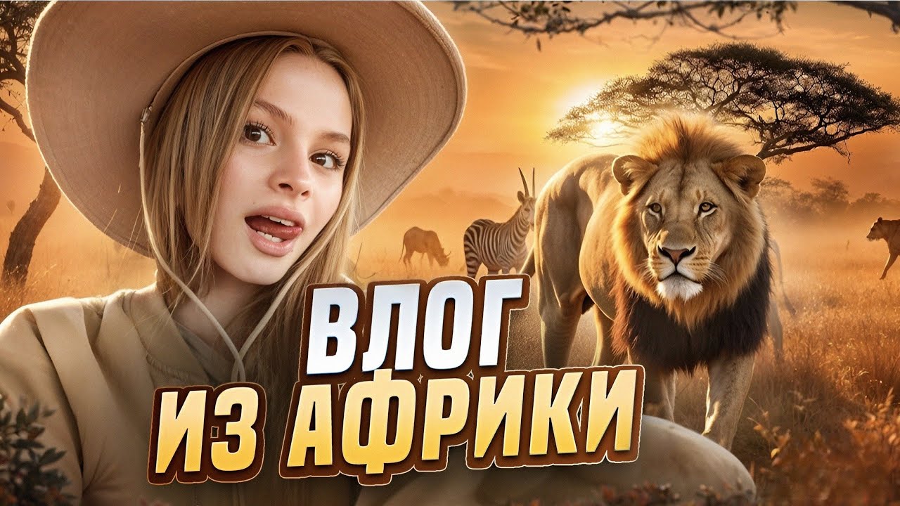 VLOG | Африка - подарок Ирины от Миланы |