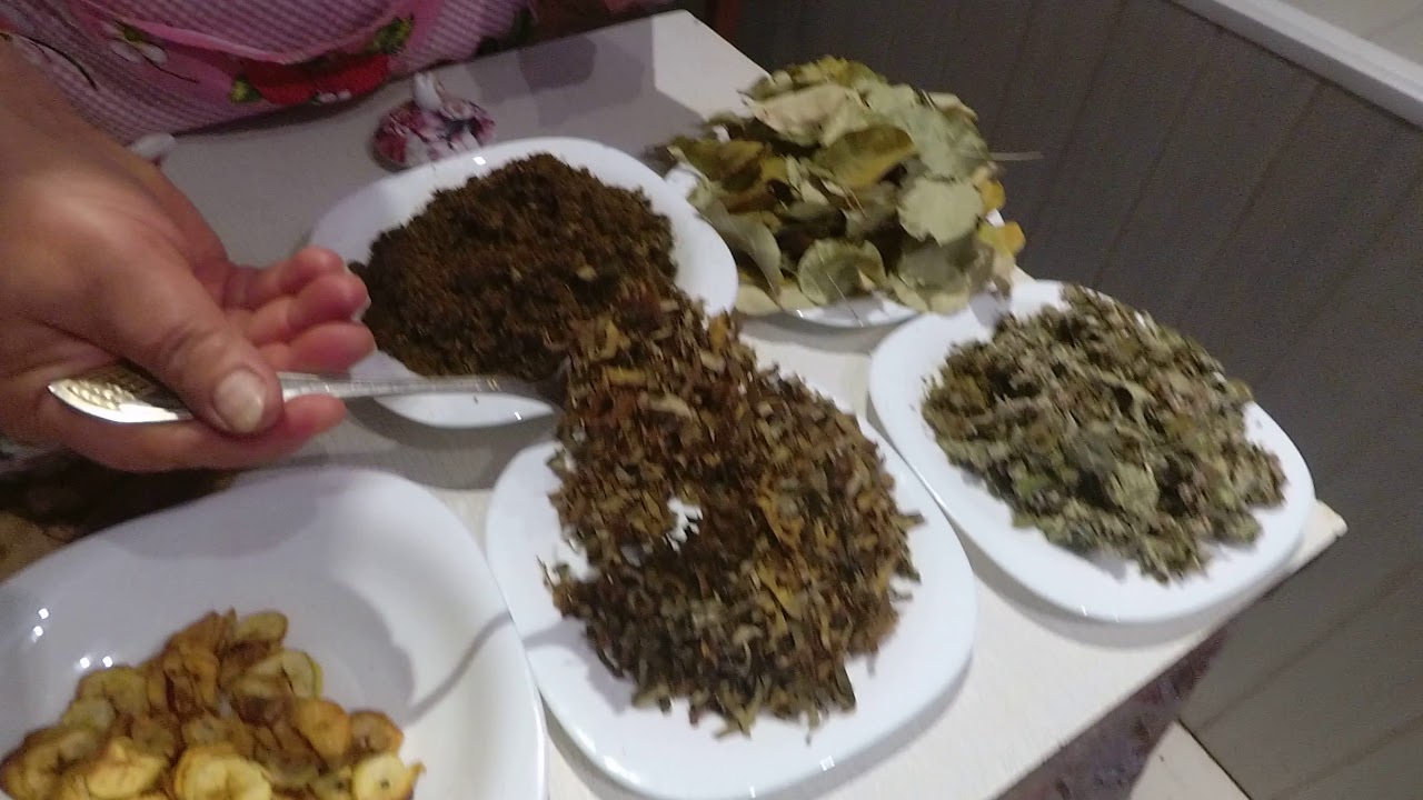 Чай из ферментированных листьев яблони.