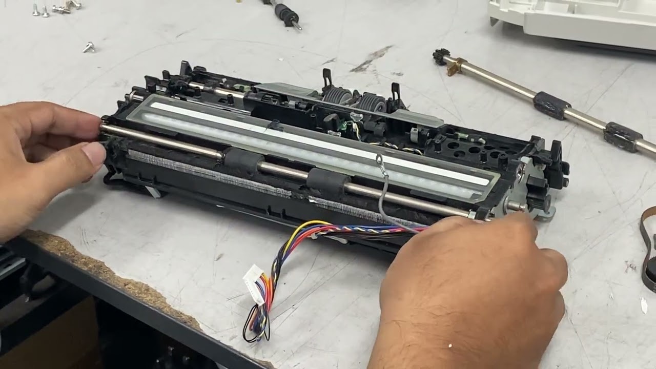 Scanner Fujitsu Fi7160 - Disassembling ( Part 2/3 )