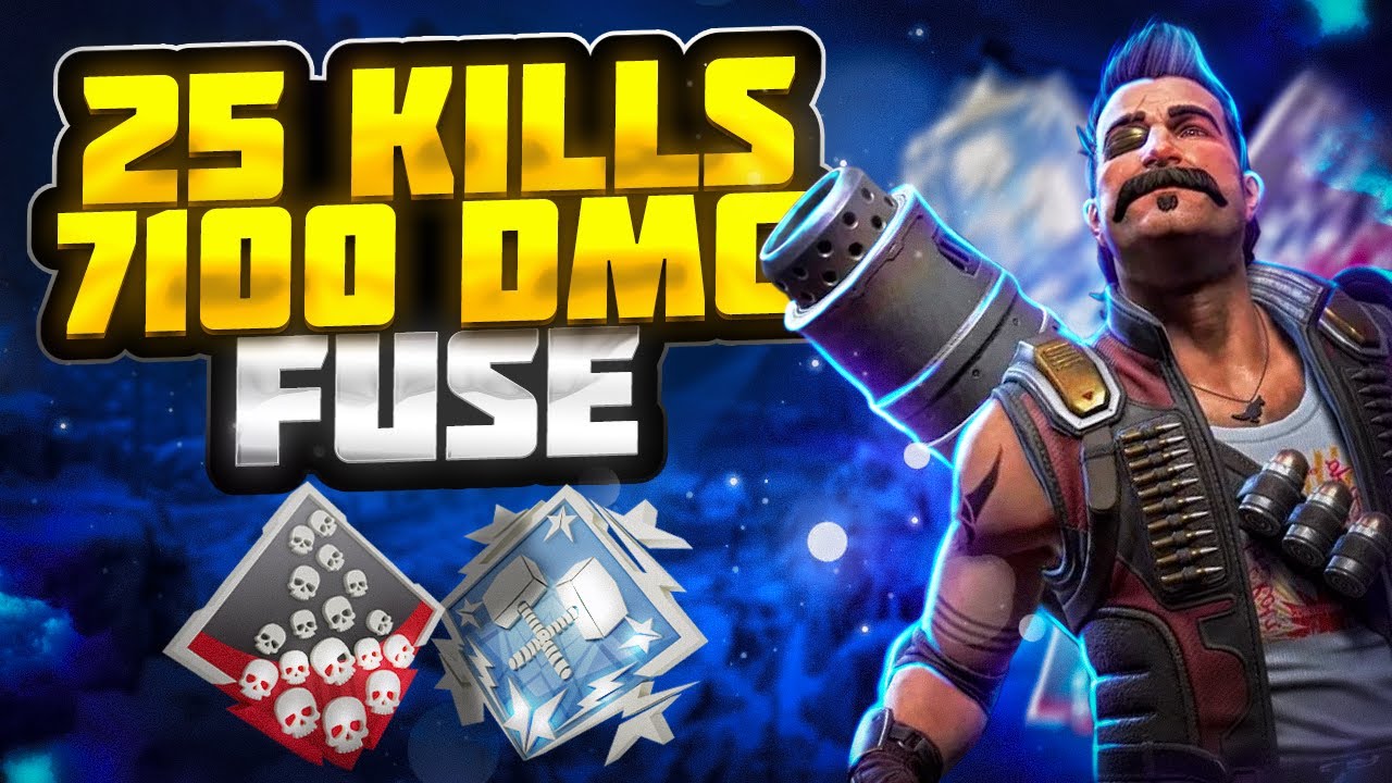 ЗР-238! 25 KILLS & 7100 DAMAGE ON FUSE.EXE ! фьюз гайд апекс легенд реликвия apex legends fuse