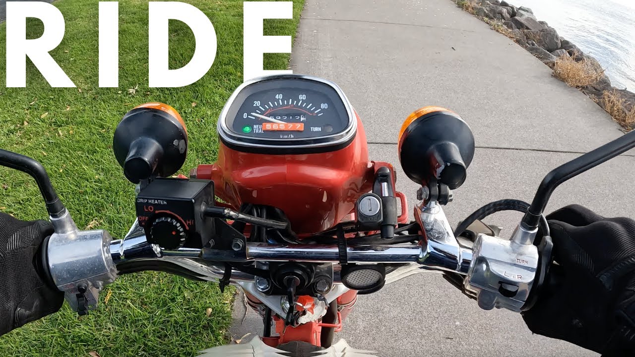RIDE: Honda MD90 Postal Delivery Bike