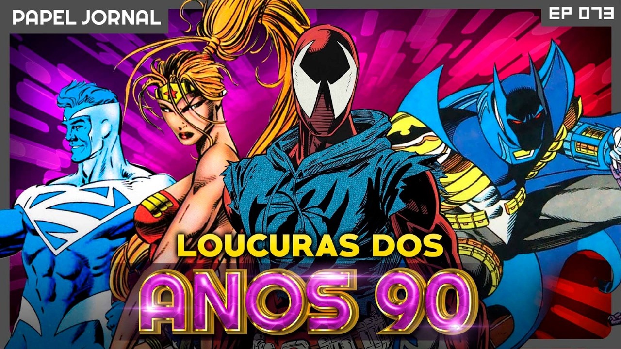 Quando DC e Marvel DESPIROCARAM nos quadrinhos dos anos 90