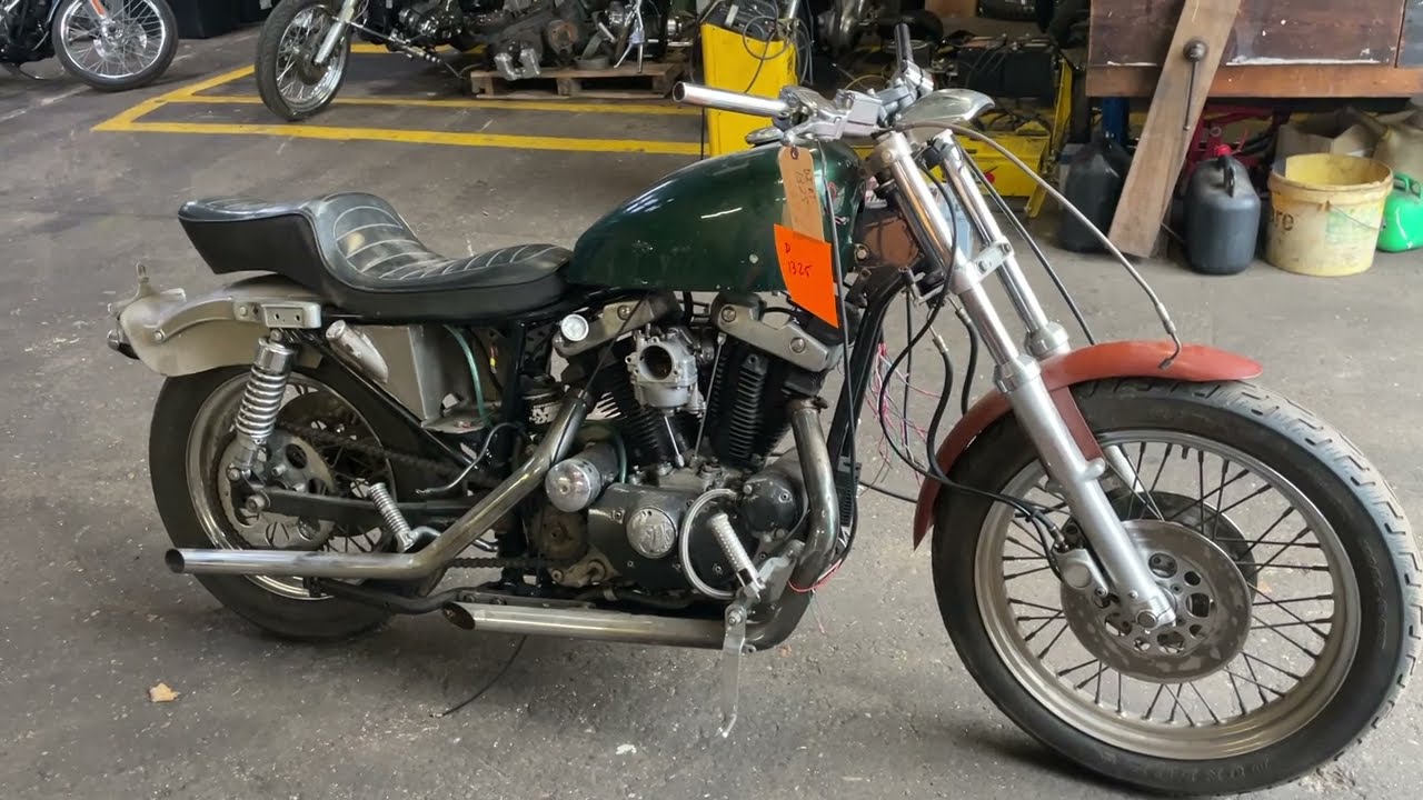 1980 Harley Davidson Ironhead Sportster XLH 1000cc Project Barn Find Ref-D1325