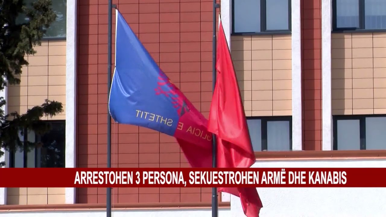 ARRESTOHEN 3 PERSONA, SEKUESTROHEN ARMË DHE  KANABIS