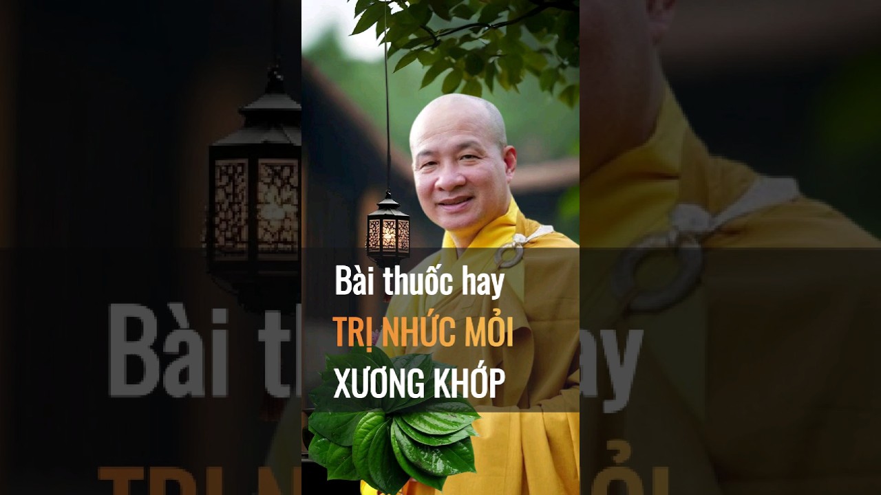 B&agrave;i thuốc trị nhức mỏi xương khớp hay qu&aacute;!Thầy Th&iacute;ch Tr&iacute; Huệ#Shorts#