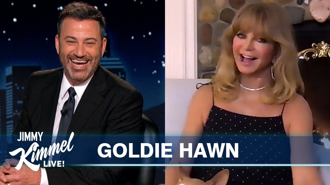 Goldie Hawn on Quarantine with Husband Kurt Russell & Their Kids and Vegas with Elvis in the 70's