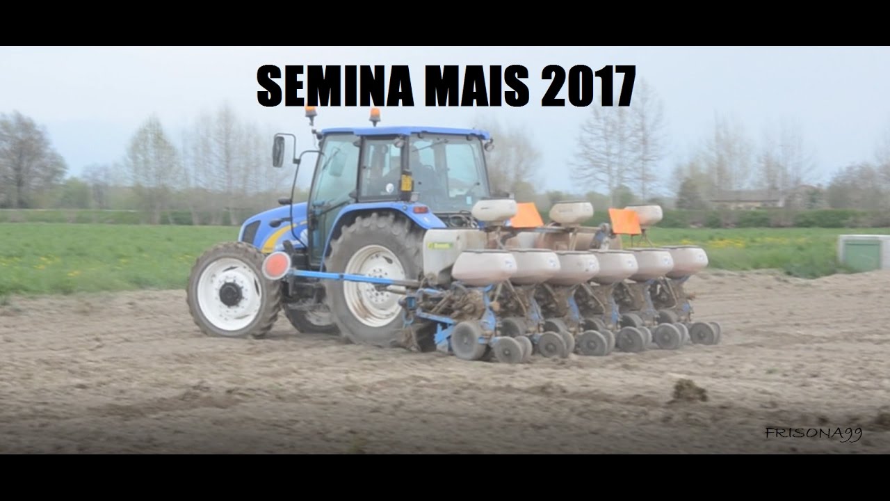 Semina 2017| New Holland T5070 + Monosem 6 file