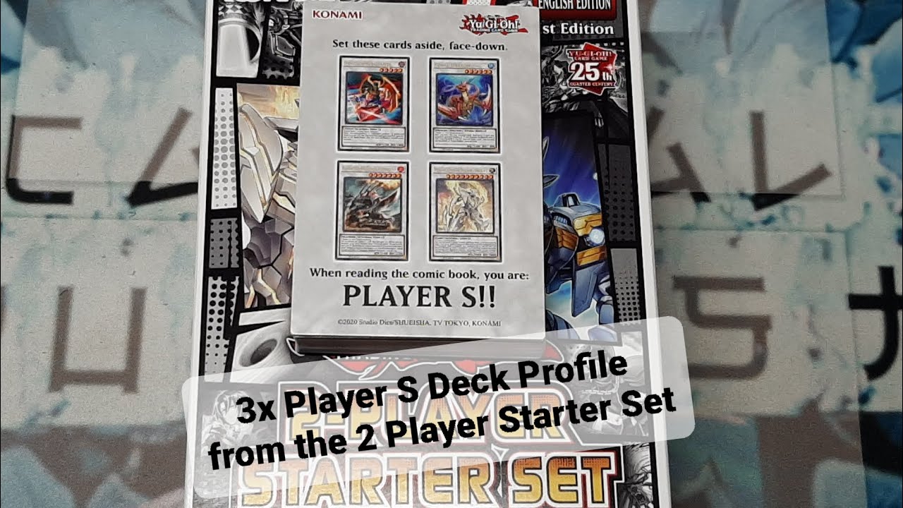 3x Player S deck Profile from the 2 Player Starter Set
