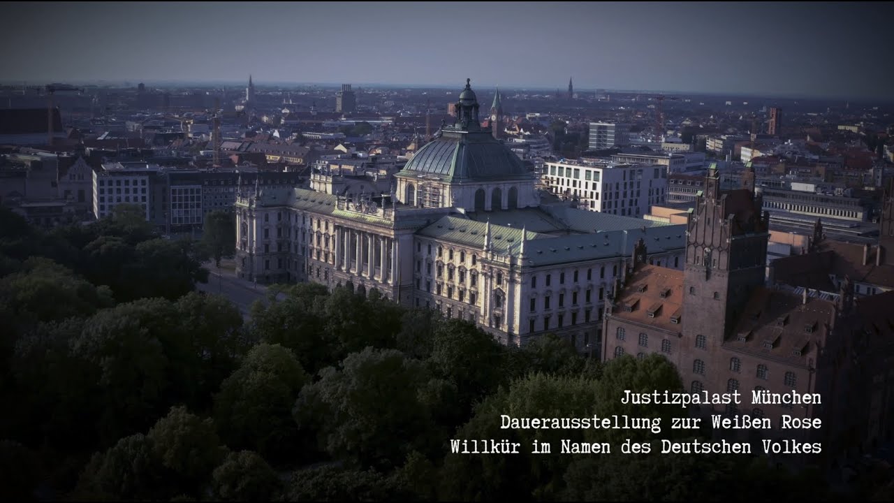 Dauerausstellung zur WEISSEN ROSE | Justizpalast München