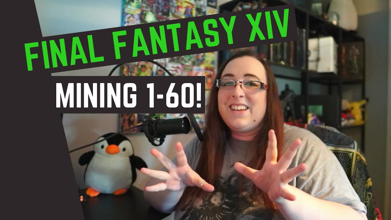 Final Fantasy XIV - I levelled Mining from 1-60!