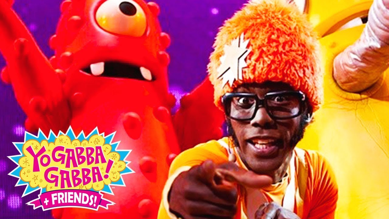 Yo Gabba Gabba! Family Fun - YO GABBA GABBA HOLD STILL | Kids Songs | DJ LANCE ROCK | BABY SONGS