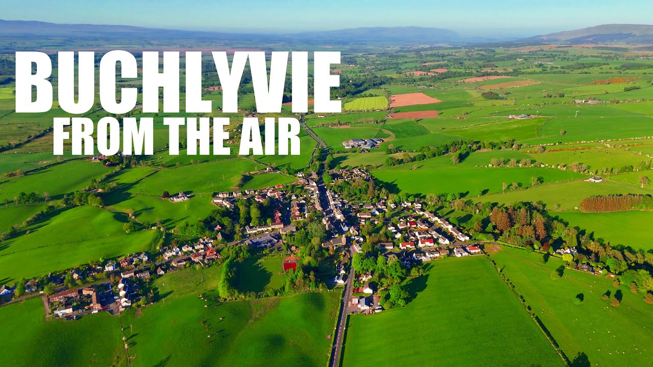 Buchlyvie : From the air