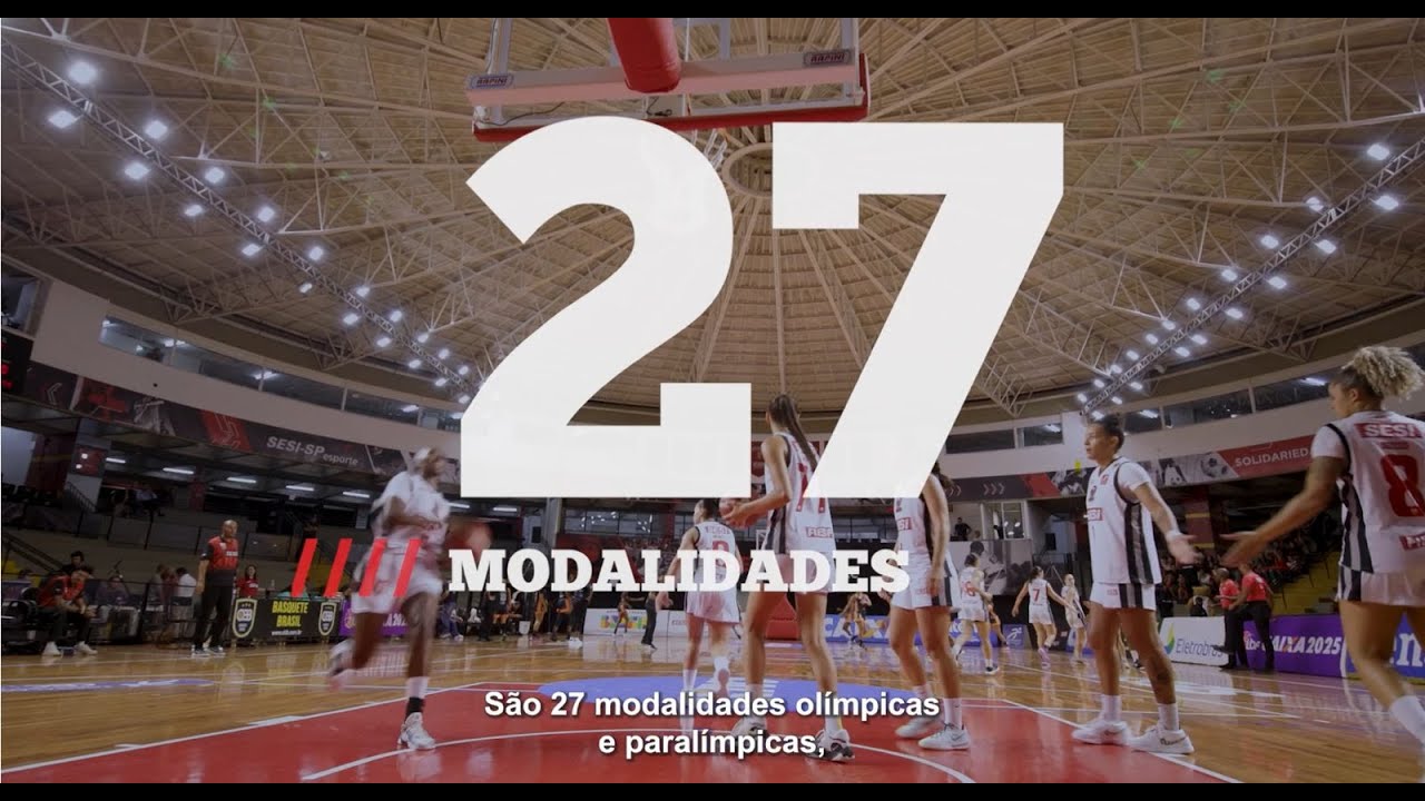 Programa Sesi Esporte | 27 modalidades olímpicas e paralímpicas